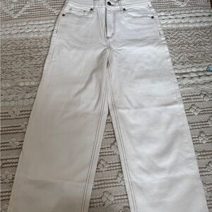 LOFT White Flare & Wide Leg Jeans